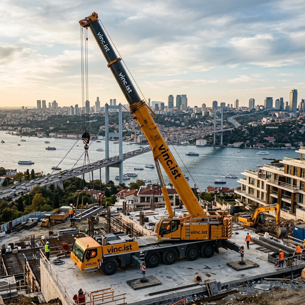 İstanbul Vinç Kiralama Filosu - Boğaz Manzarası